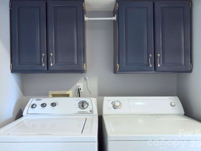 1104 Deermouse Way, Hendersonville, NC 28792.  MLS# CAR4296698, YatesRealty ID 6018. Laundry closet
