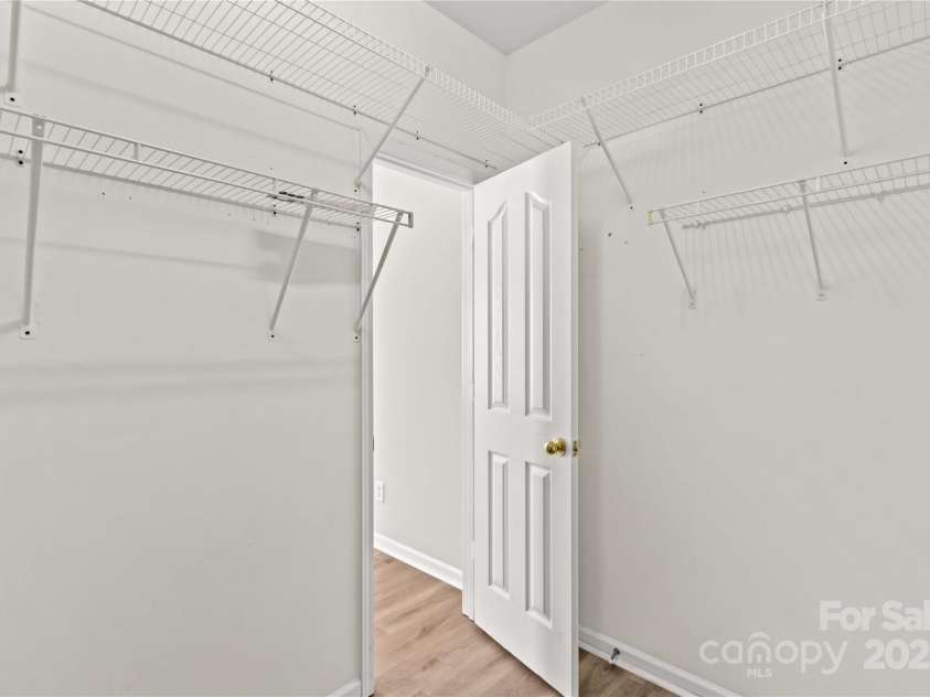 124 Zolder Lane, Mooresville, NC 28117.  MLS# CAR4213674, YatesRealty ID 6019. Primary closet