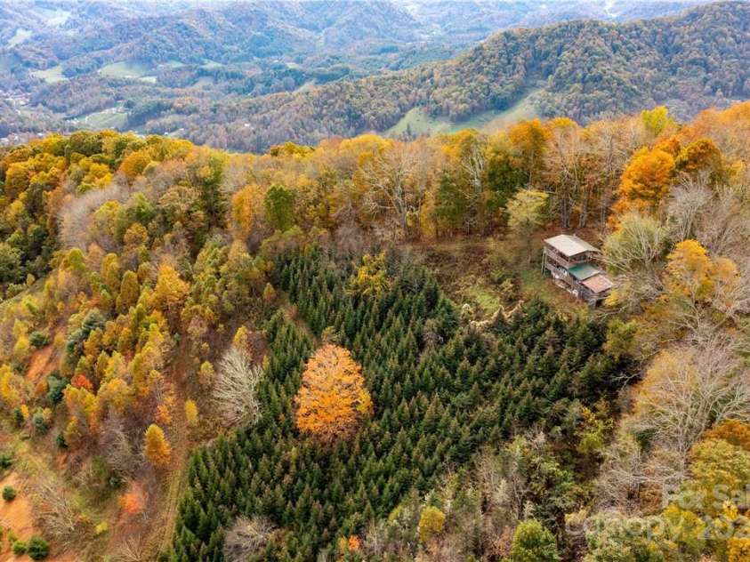 1375 Swing Road, Burnsville, NC 28714.  MLS# CAR4131042, YatesRealty ID 6020. Aerial View