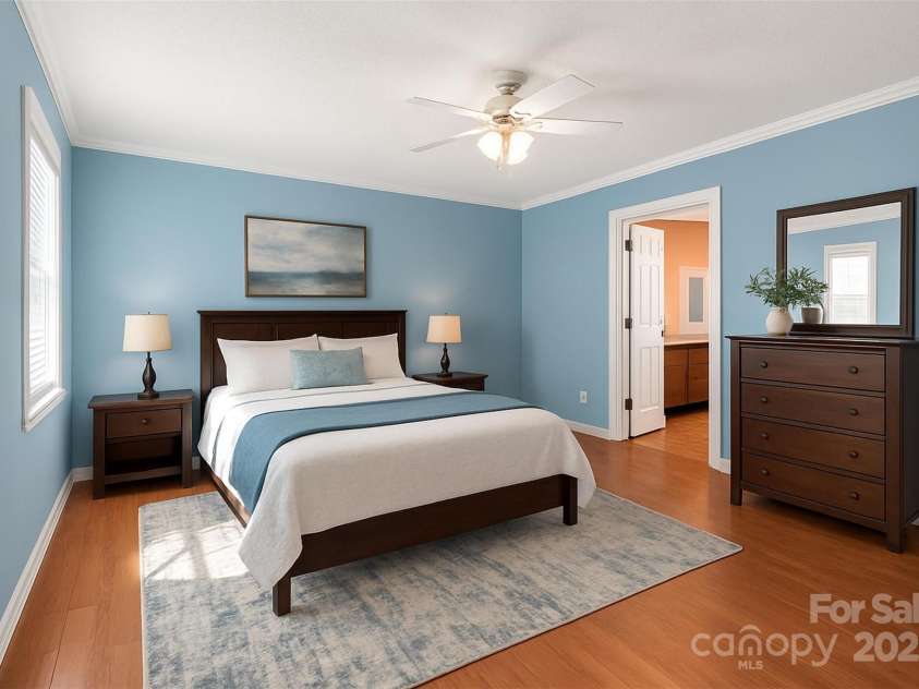 530 Ole Simpson Place, Catawba, SC 29704.  MLS# CAR4329063, YatesRealty ID 6021. Virtually StagedPrimary Bedroom