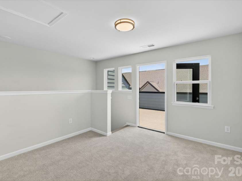 1610 Spring Street, Charlotte, NC 28206.  MLS# CAR4316230, YatesRealty ID 6031. Bonus Bedroom