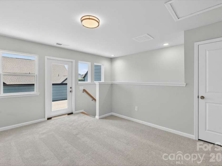 1614 Spring Street, Charlotte, NC 28206.  MLS# CAR4316238, YatesRealty ID 6032. Bonus Bedroom