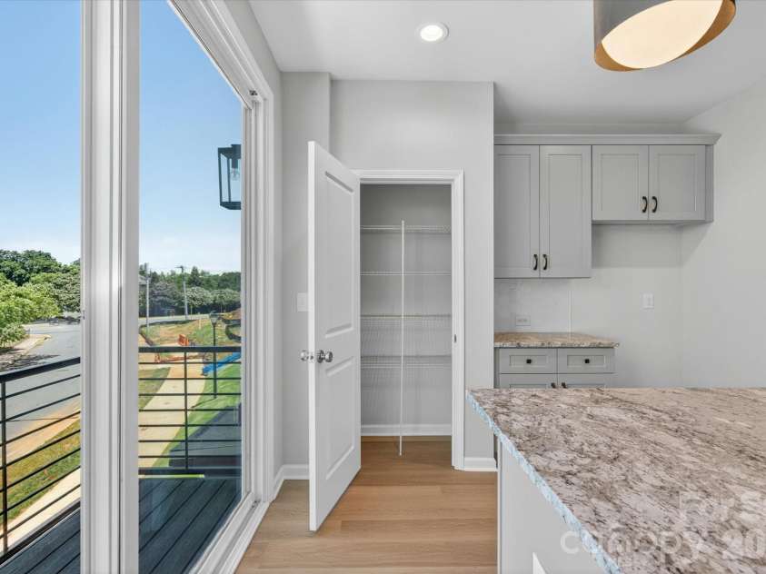 1614 Spring Street, Charlotte, NC 28206.  MLS# CAR4316238, YatesRealty ID 6032. Kitchen Pantry