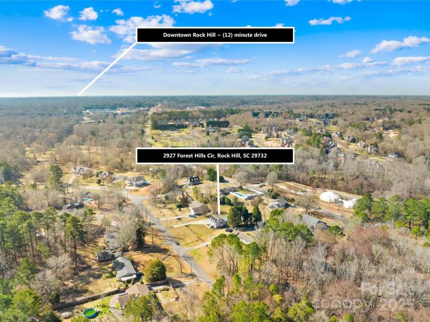 2927 Forest Hills Circle, Rock Hill, SC 29732.  MLS# CAR4223597, YatesRealty ID 6032. 