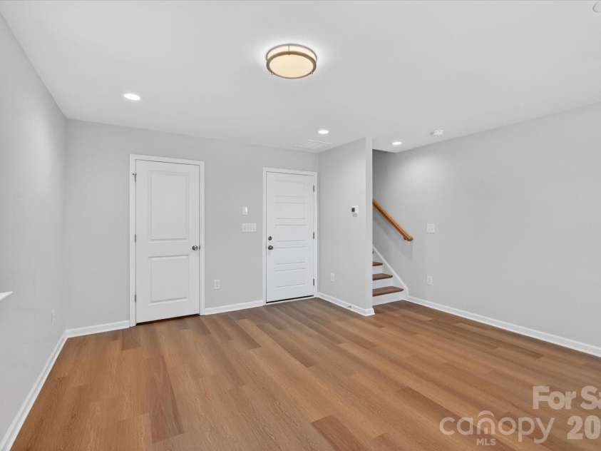 1618 Spring Street, Charlotte, NC 28206.  MLS# CAR4316240, YatesRealty ID 6033. 1st Floor Flex Room