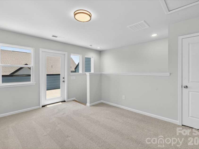 1618 Spring Street, Charlotte, NC 28206.  MLS# CAR4316240, YatesRealty ID 6033. Bonus Bedroom