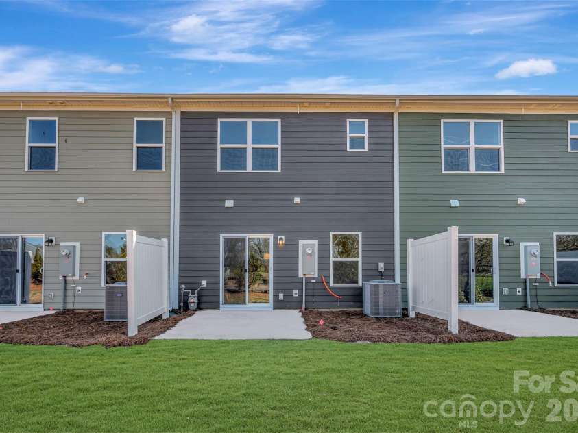 1156 Overbrook Place, Wingate, NC 28174.  MLS# CAR4360525, YatesRealty ID 6041. Rear exterior