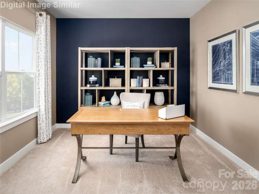 2051 Fernway Drive, Charlotte, NC 28216.  MLS# CAR4361610, YatesRealty ID 6048. Flex space, anyone? Whether it’s a home office, reading nook, or creative corner — make it your own.