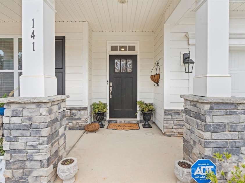 141 Rhuidean Court, Troutman, NC 28166.  MLS# CAR4305505, YatesRealty ID 6050. Entry