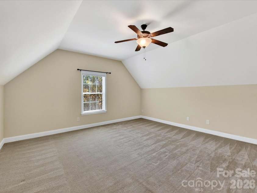 21277 Summerbrook Drive, Cornelius, NC 28031.  MLS# CAR4355875, YatesRealty ID 6062. Large Bonus Room or Fourth Bedroom on upper level