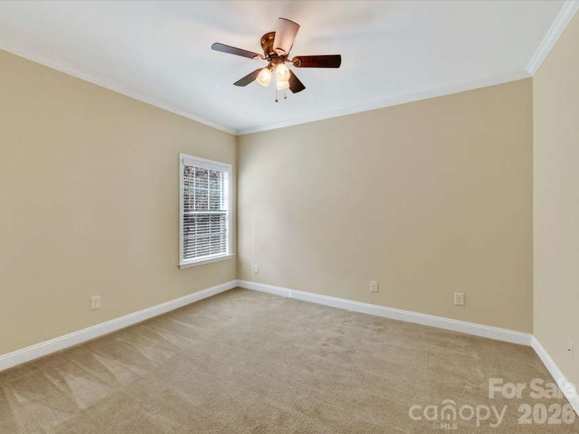 21277 Summerbrook Drive, Cornelius, NC 28031.  MLS# CAR4355875, YatesRealty ID 6062. Third bedroom on main level
