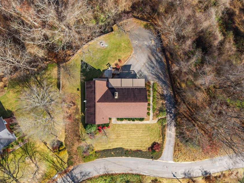 112 Hy Vu Drive, Canton, NC 28716.  MLS# CAR4324518, YatesRealty ID 6071. Overhead view