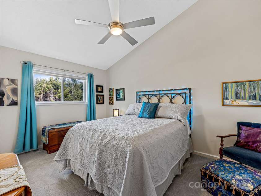 150 Hobby Horse Lane, Hendersonville, NC 28792.  MLS# CAR4241391, YatesRealty ID 6072. 3rd Bedroom 10'4 x 14'10 with walk-in closet