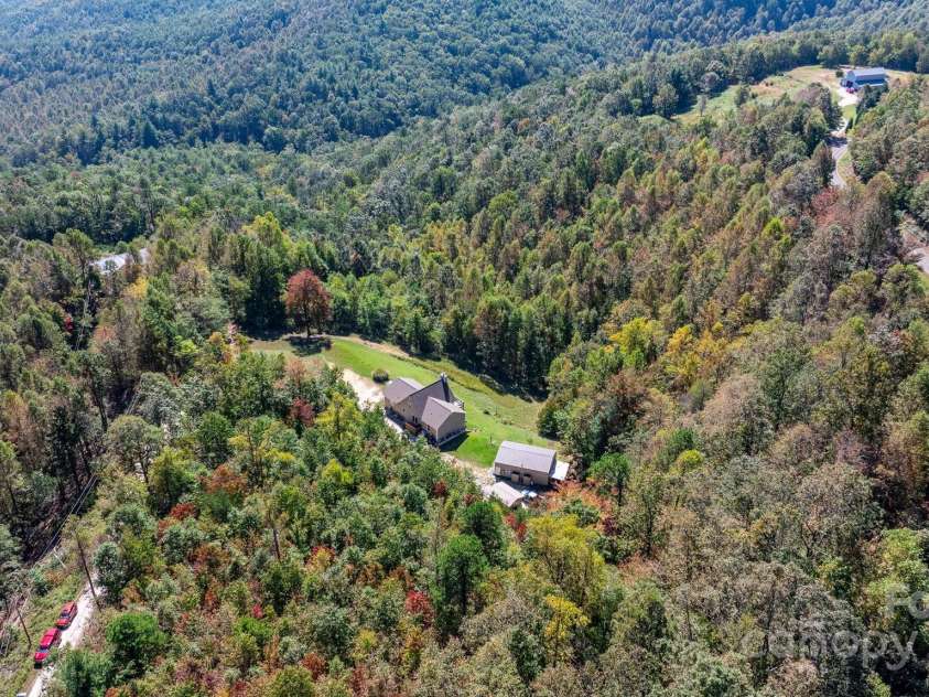 6833 Burkemont Road, Morganton, NC 28655.  MLS# CAR4189958, YatesRealty ID 6073. Aerial View