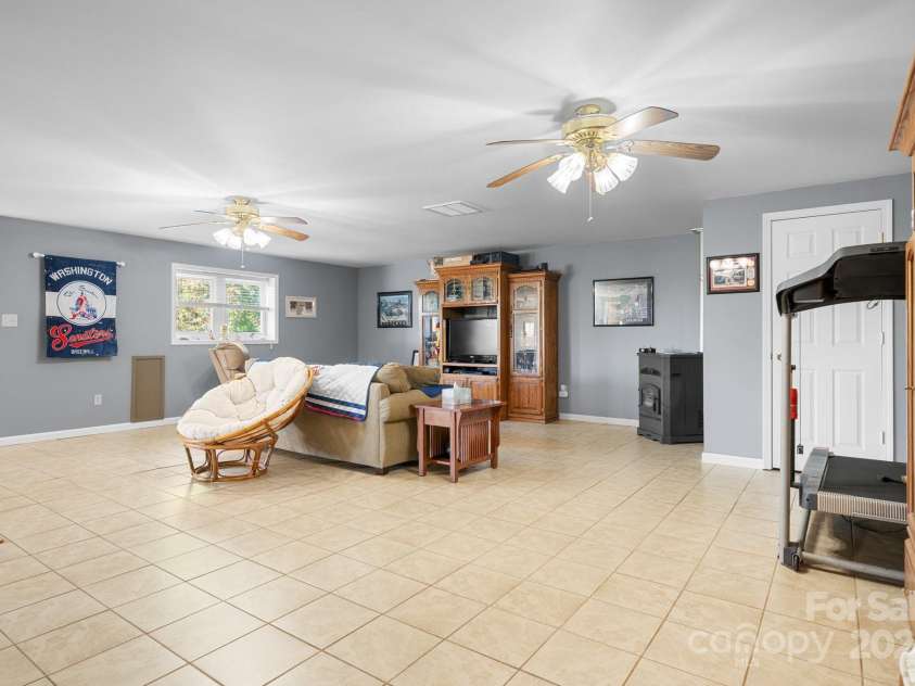6833 Burkemont Road, Morganton, NC 28655.  MLS# CAR4189958, YatesRealty ID 6073. Pellet stove conveys with the home.