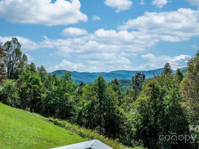 6833 Burkemont Road, Morganton, NC 28655.  MLS# CAR4189958, YatesRealty ID 6073. Southern Exposure from the back deck.