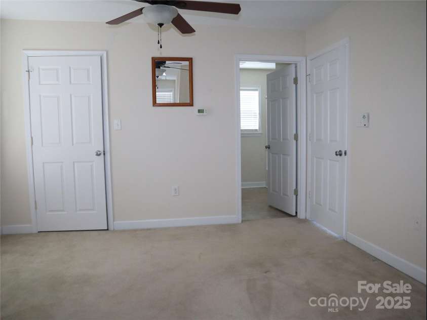 672/715 Windswept Ridge Road, Canton, NC 28716.  MLS# CAR4229345, YatesRealty ID 6077. House #2 - upstairs bedroom with private full bath.