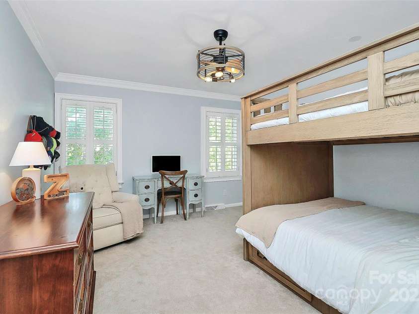 200 Port Royal Drive, Matthews, NC 28105.  MLS# CAR4245181, YatesRealty ID 6086. Bedroom 2