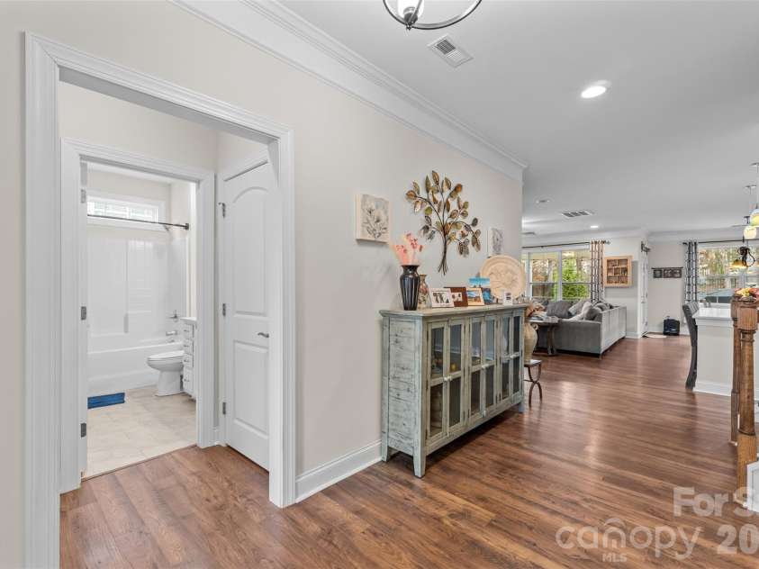 2310 Old Evergreen Parkway, Indian Trail, NC 28079.  MLS# CAR4327341, YatesRealty ID 6088. Front foyer