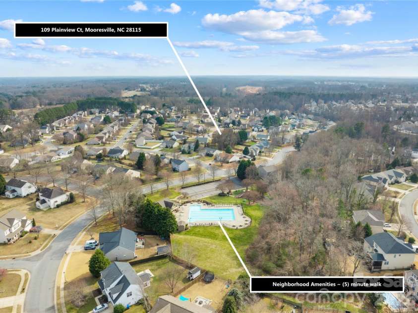 109 Plainview Court, Mooresville, NC 28115.  MLS# CAR4338058, YatesRealty ID 6100. 