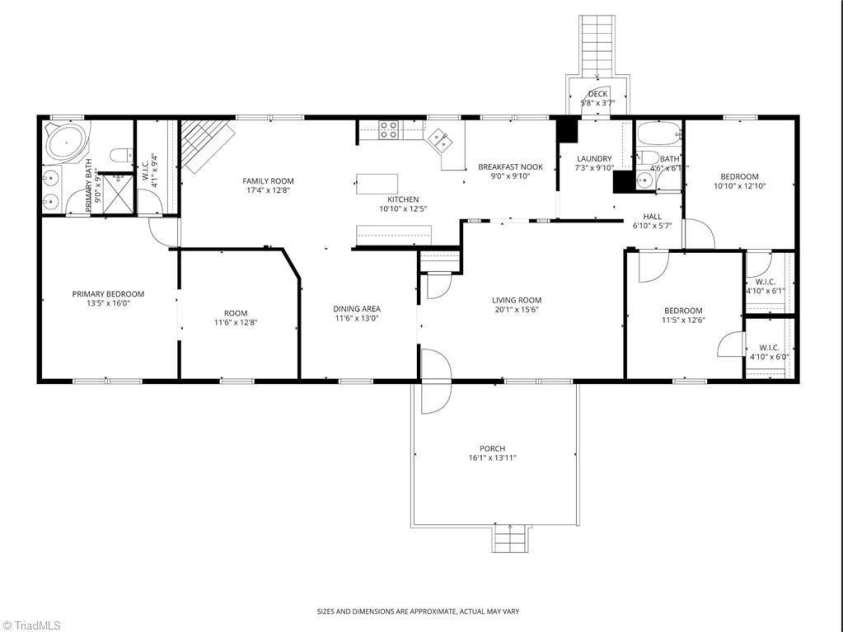 248 Mulberry Park Road, North Wilkesboro, NC 28659.  MLS# CAR4361057, YatesRealty ID 6103. 