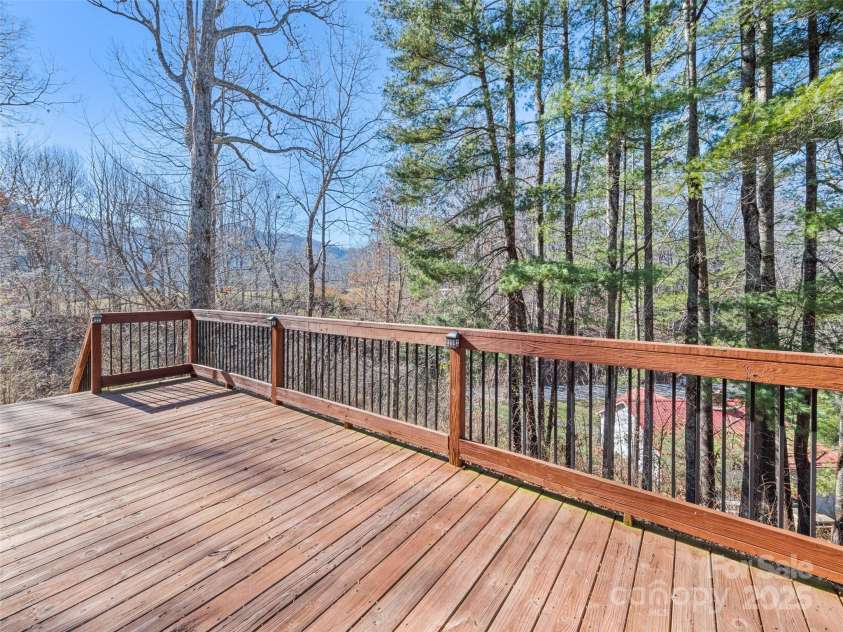 36 Last Coyote Trail, Canton, NC 28716.  MLS# CAR4275863, YatesRealty ID 6103. View from front deck