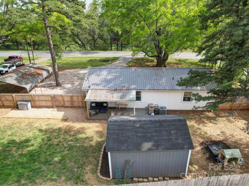 8475 NC 49 Highway, Mount Pleasant, NC 28124.  MLS# CAR4246610, YatesRealty ID 6109. Aerial View