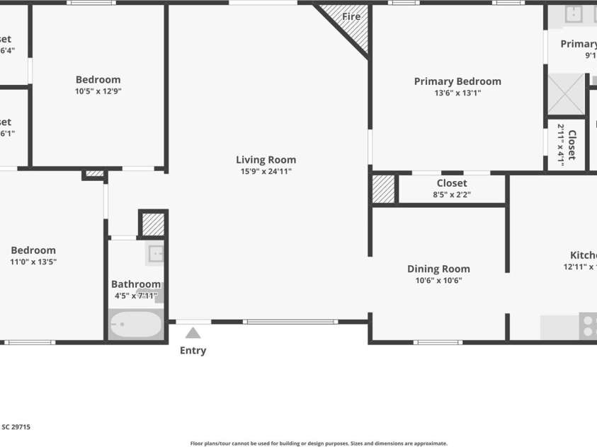 1472 Fritts Avenue, Fort Mill, SC 29715.  MLS# CAR4192366, YatesRealty ID 611. 