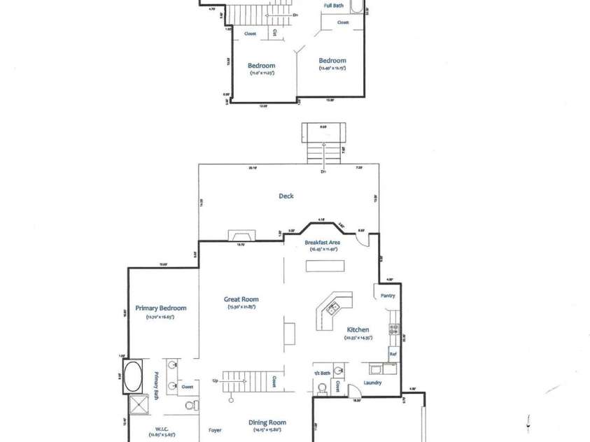 133 Castaway Trail, Mooresville, NC 28117.  MLS# CAR4216721, YatesRealty ID 6111. Floor plan