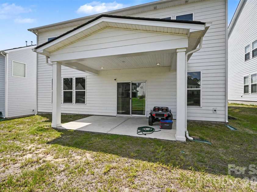 6129 Alsace Lane, Indian Land, SC 29707.  MLS# CAR4398192, YatesRealty ID 6121. Covered back patio