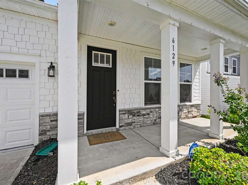 6129 Alsace Lane, Indian Land, SC 29707.  MLS# CAR4398192, YatesRealty ID 6121. Covered front porch