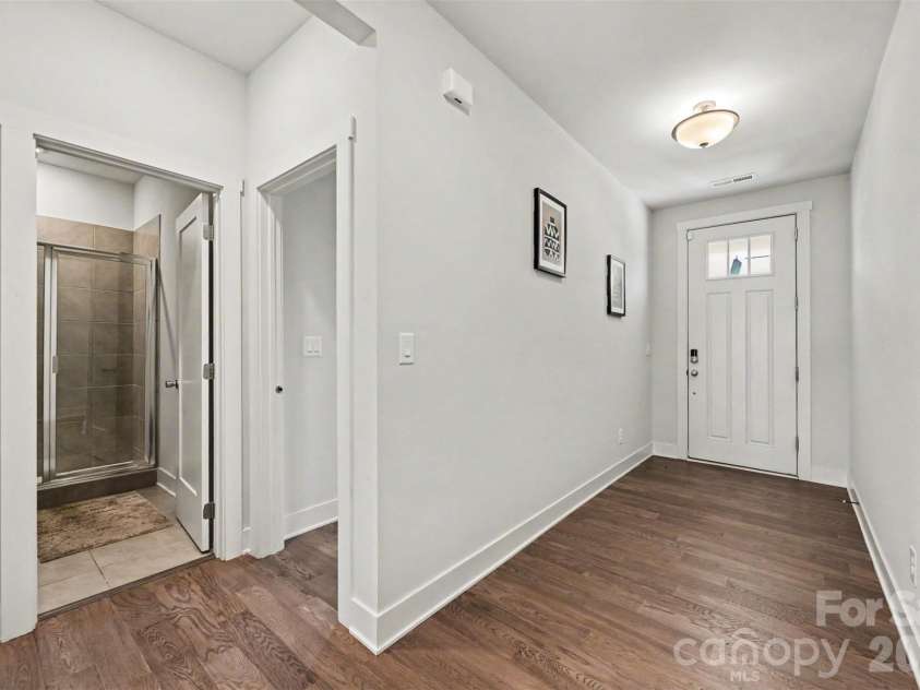 6129 Alsace Lane, Indian Land, SC 29707.  MLS# CAR4398192, YatesRealty ID 6121. Entryway with access to main level bedroom & full bath