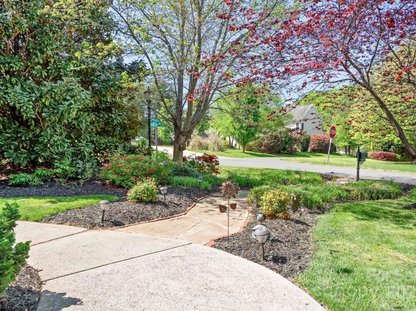 3934 Blue Dory Lane, Denver, NC 28037.  MLS# CAR4240186, YatesRealty ID 6123. Lovely view from the front porch