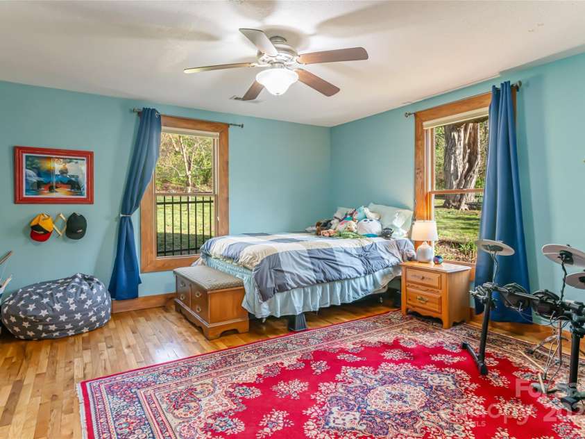 20 Meeks Road, Black Mountain, NC 28711.  MLS# CAR4232565, YatesRealty ID 6129. Bedroom 2