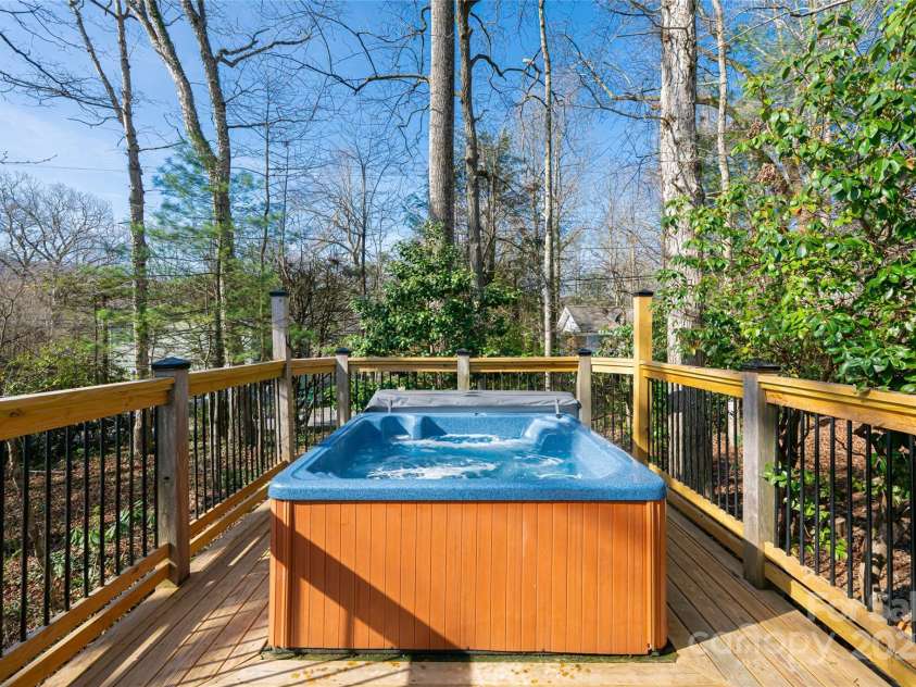 20 Meeks Road, Black Mountain, NC 28711.  MLS# CAR4232565, YatesRealty ID 6129. Hot tub conveys!