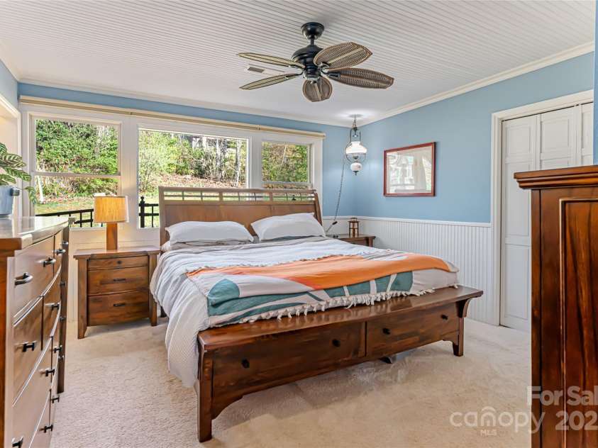 20 Meeks Road, Black Mountain, NC 28711.  MLS# CAR4232565, YatesRealty ID 6129. Primary bedroom