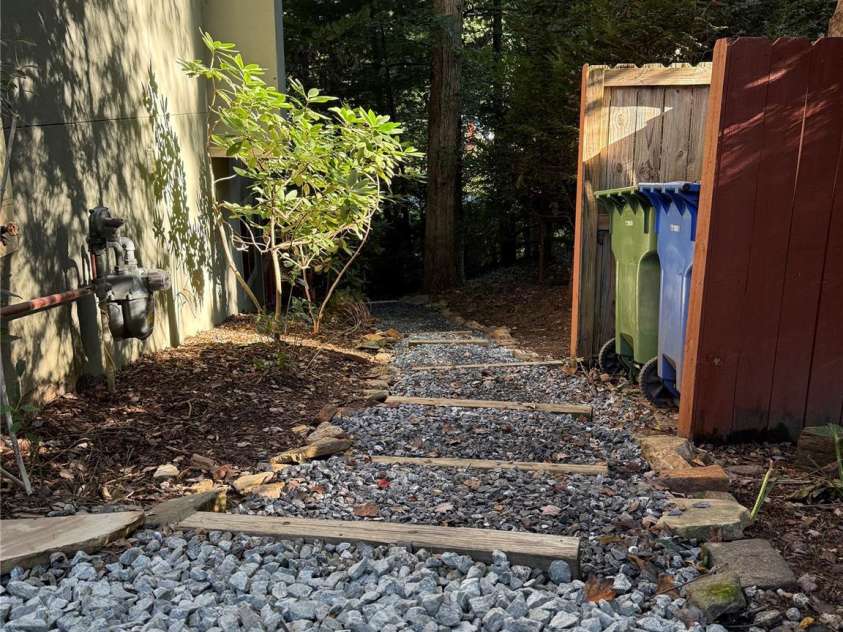 59 Morningside Drive, Asheville, NC 28806.  MLS# CAR4351304, YatesRealty ID 6136. New hardscaping