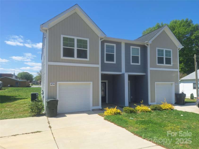 405 Mulberry Street, Cherryville, NC 28021.  MLS# CAR4247167, YatesRealty ID 6139. Front of property