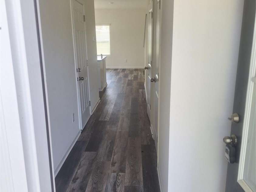 405 Mulberry Street, Cherryville, NC 28021.  MLS# CAR4247167, YatesRealty ID 6139. Hallway Unit A, same format in unit B