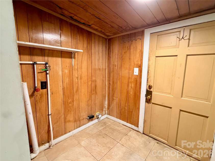 470 & 460 Moose Road, Mount Pleasant, NC 28124.  MLS# CAR4346146, YatesRealty ID 6139. Laundry room with rear exit