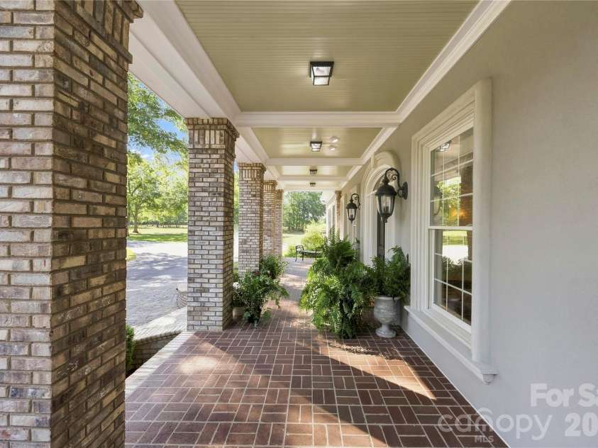 393 Youngs Bend Road, Kershaw, SC 29067.  MLS# CAR4423176, YatesRealty ID 6155. Stunning front porch