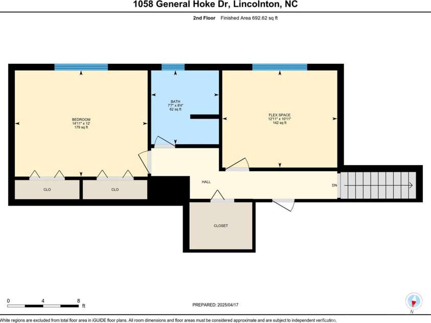 1058 General Hoke Drive, Lincolnton, NC 28092.  MLS# CAR4246509, YatesRealty ID 6158. 