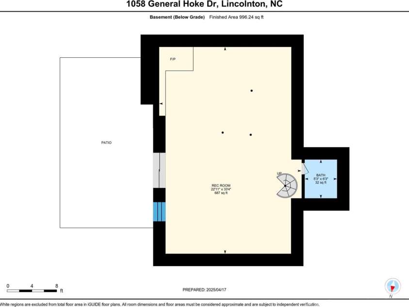 1058 General Hoke Drive, Lincolnton, NC 28092.  MLS# CAR4246509, YatesRealty ID 6158. 