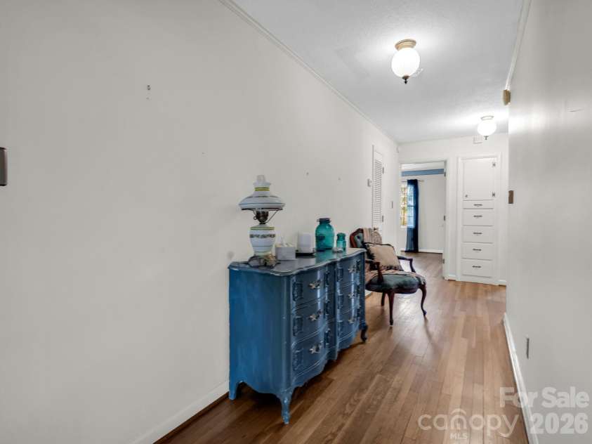 7392 Reeps Grove Church Road, Vale, NC 28168.  MLS# CAR4210856, YatesRealty ID 616. Hallway leading to bedrooms/Bathrooms