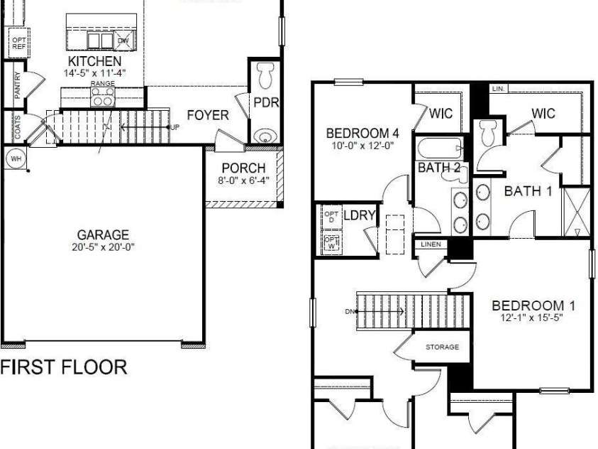 1410 Mammoth Road, Hickory, NC 28602.  MLS# CAR4331811, YatesRealty ID 6170. Floorplan