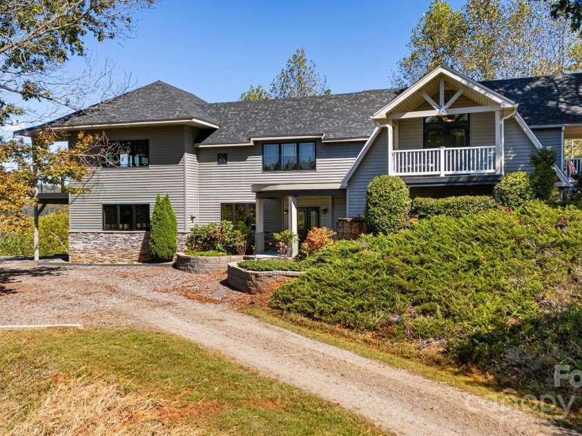 1387 Woods Ammons Road, Mars Hill, NC 28754.  MLS# CAR4303363, YatesRealty ID 6175. Front of House 