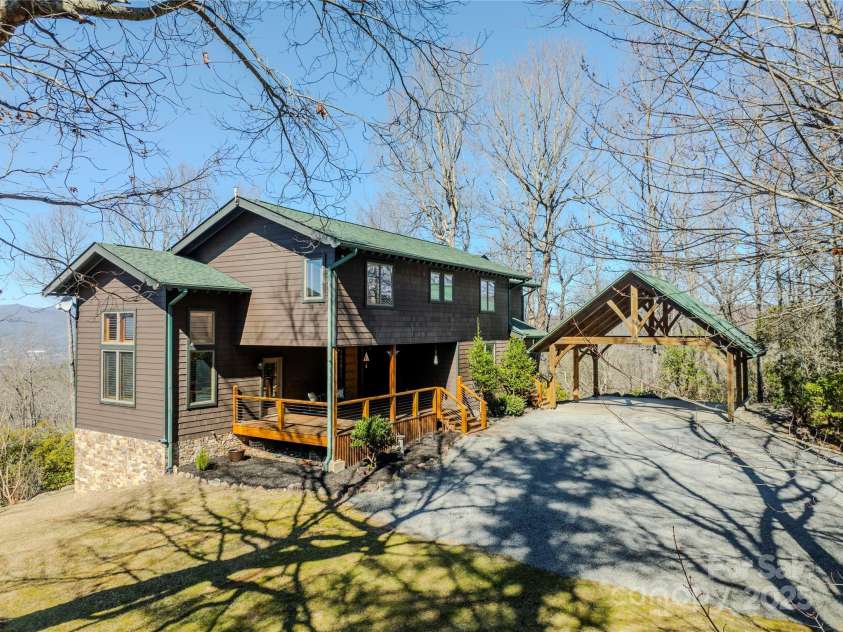 156 & 152 Tarah Lane, Pisgah Forest, NC 28768.  MLS# CAR4229212, YatesRealty ID 6182. 