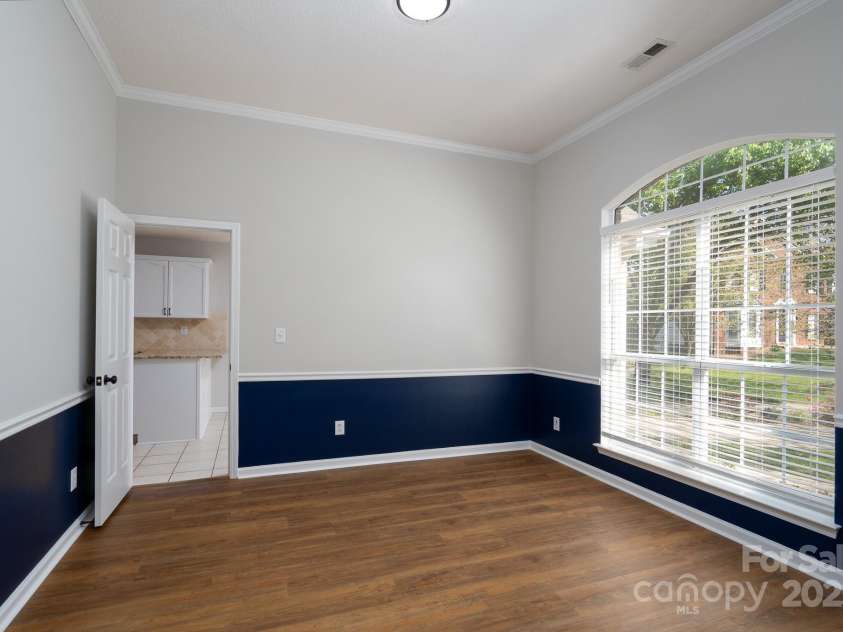 6111 Tesh Court, Charlotte, NC 28269.  MLS# CAR4239195, YatesRealty ID 6183. Flex room that can be used for formal dining room or home office