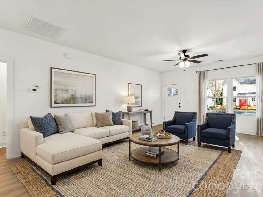 1129 Grady Street, Salisbury, NC 28144.  MLS# CAR4327718, YatesRealty ID 6188. Virtually Staged