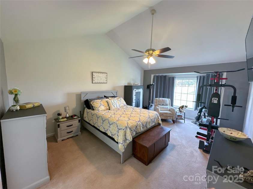 108 Windrow Lane, Statesville, NC 28625.  MLS# CAR4238628, YatesRealty ID 6189. Large primary suite with vaulted ceilings